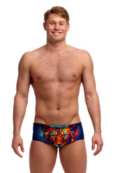 Funky Trunks Mens Meow Baby Sidewinder Trunk - Multi