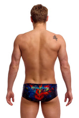 Funky Trunks Mens Meow Baby Sidewinder Trunk - Multi