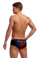 Funky Trunks Mens Meow Baby Sidewinder Trunk - Multi
