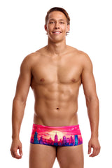 Funky Trunks Mens Skyline Drive Sidewinder Trunk - Multi