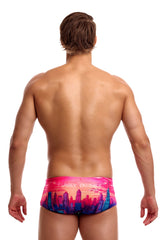 Funky Trunks Mens Skyline Drive Sidewinder Trunk - Multi
