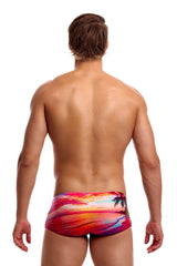 Funky Trunks Mens Touch Of Paradise Sidewinder Trunk - Multi