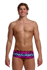 Funky Trunks Mens Wild Animal Sidewinder Trunk - Multi