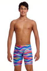 Funky Trunks Boys Royal Wave Fast Training Jammers - Multi