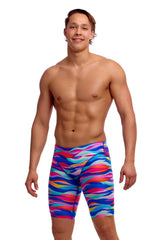 Funky Trunks Mens Royal Wave Fast Training Jammer - Multi