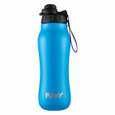 Blue Way Funky Still Speed Clean Stream water bottle with a sleek design and secure lid, perfect for hydration on the go.