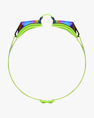 TYR Blackops 140 EV Mirrored Racing Goggle - Brtgrn/Black