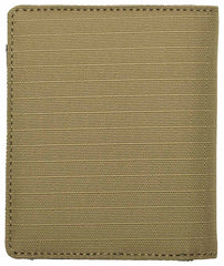 Nike Club Fold Wallet in parachute beige, black, and white, featuring multiple card slots and a sleek fold design.