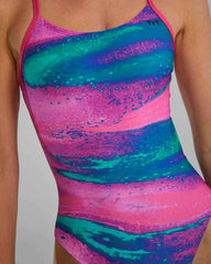 TYR Womens Diffusion Cutoutfit Swimsuit - Plasma | Allens Of Kingsbury