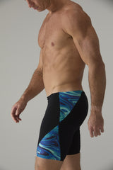 TYR Mens Olea Jammer - Blue/Green