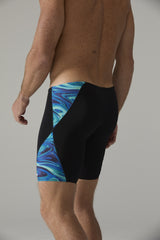 TYR Mens Olea Jammer - Blue/Green