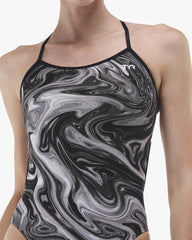 TYR Womens Olea Trinityfit Swimsuit - Titanium