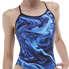 TYR Womens Olea Trinityfit Swimsuit - Blue