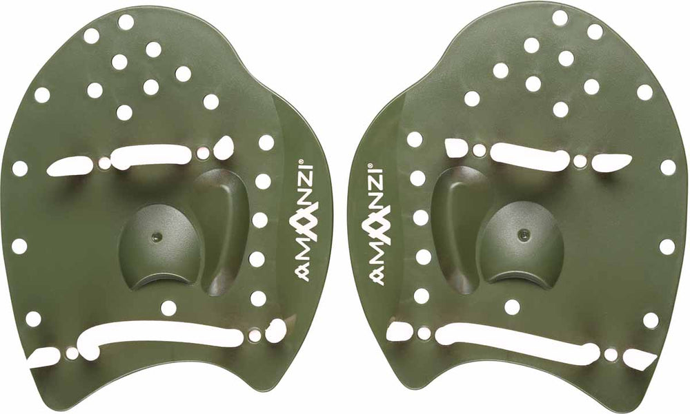 Amanzi Memphis Hand Paddle Set - Green | Allens Of Kingsbury