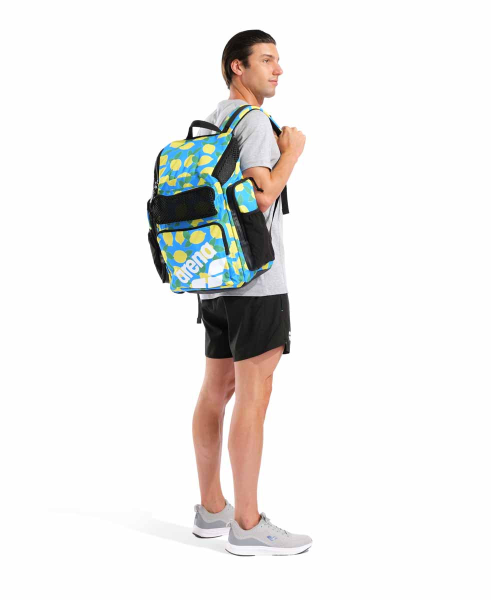 Arena One Go Allover Backpack 45L - Lemons | Allens Of Kingsbury