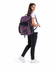 Arena One Go Backpack 45L - Plum | Allens Of Kingsbury