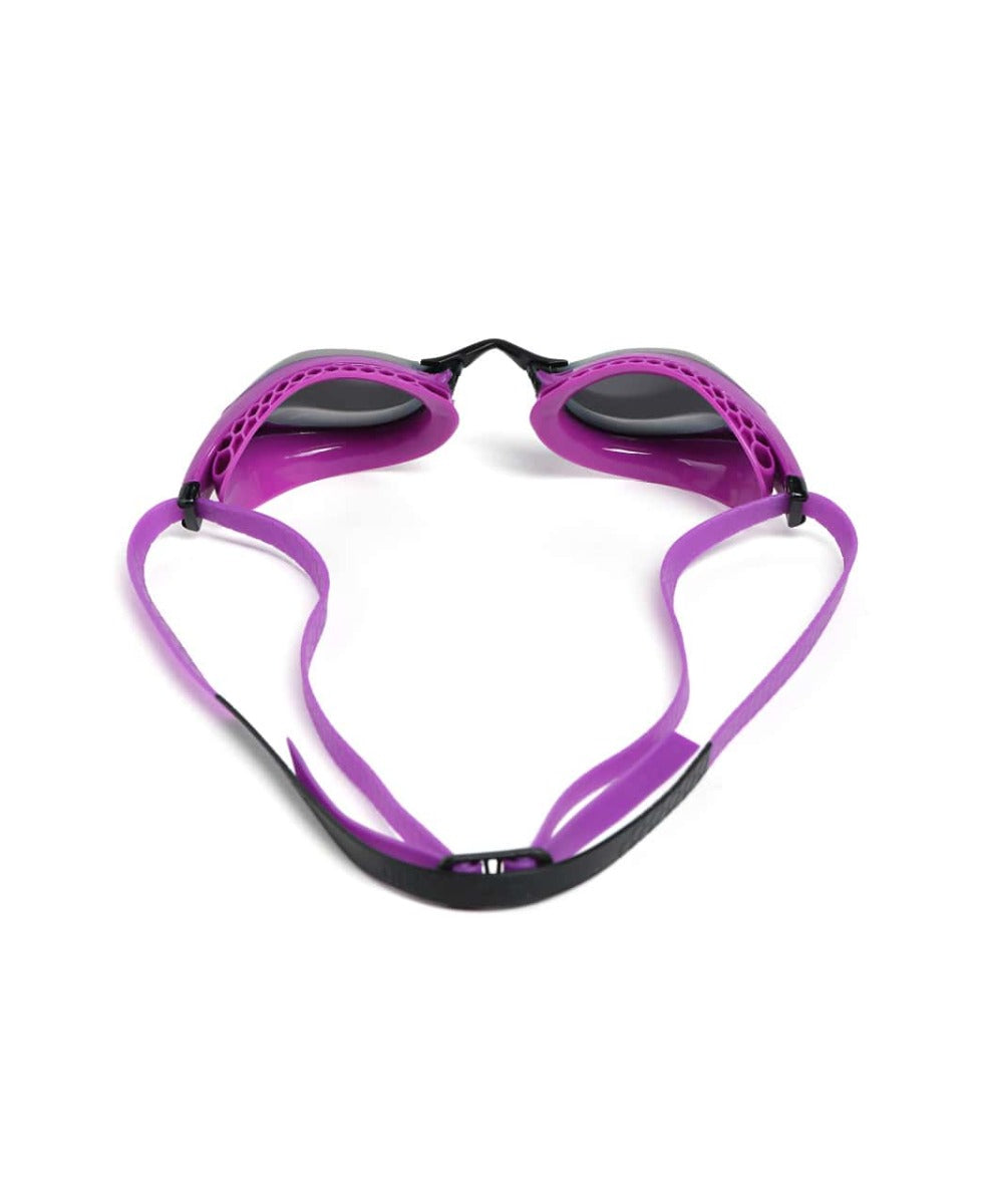 Arena Airspeed Mirror Racing Goggles - Silver/Purple/Black | Allens Of Kingsbury