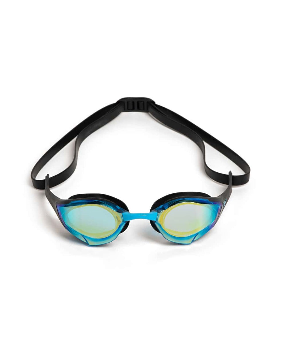 Arena Cobra Edge Swipe Mirror Racing Goggles - Aqua/Black | Allens Of Kingsbury