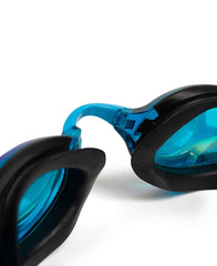 Arena Cobra Edge Swipe Mirror Racing Goggles - Aqua/Black | Allens Of Kingsbury