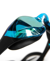 Arena Cobra Edge Swipe Mirror Racing Goggles - Aqua/Black | Allens Of Kingsbury