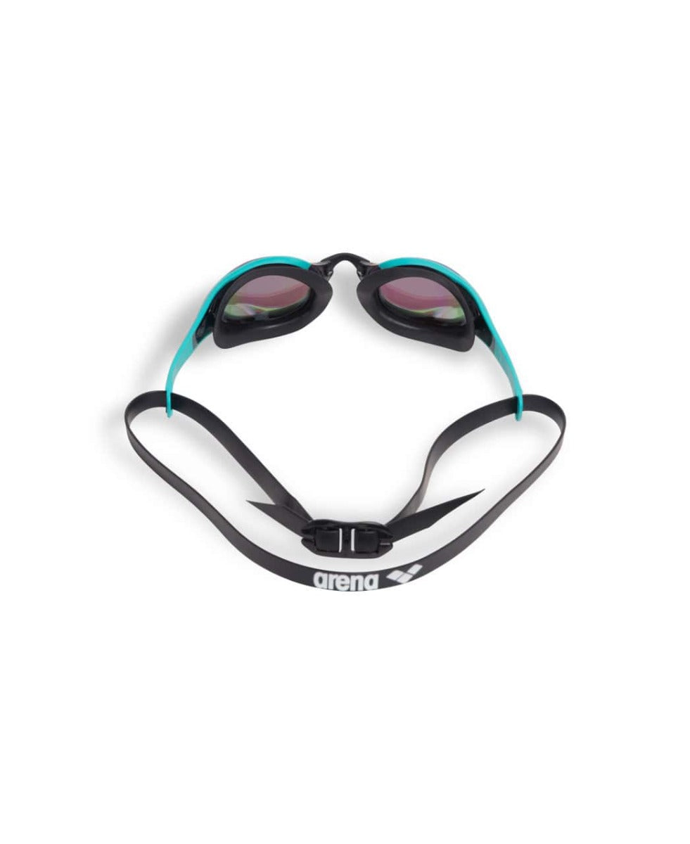 Arena Cobra Edge Swipe Mirror Racing Goggles - Emerald/Peacock/Black | Allens Of Kingsbury