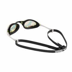 Arena Cobra Swipe Mirror Racing Goggles - Copper/White | Allens Of Kingsbury
