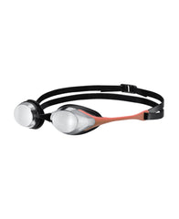 Arena Cobra Swipe Mirror Racing Goggles - Silver/Coral | Allens Of Kingsbury