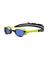 Arena Cobra Ultra Swipe Racing Goggles - Royal Blue/Cyber Lime | Allens Of Kingsbury