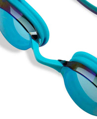 Arena Python Junior Mirror Racing Goggles - Emerald/Peacock | Allens Of Kingsbury