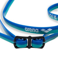Arena Python Junior Racing Goggles - Blue/Peacock | Allens Of Kingsbury