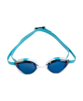 Arena Python Mirror Racing Goggles - Light Blue Mirror/White/Sky | Allens Of Kingsbury