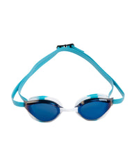 Arena Python Mirror Racing Goggles - Light Blue Mirror/White/Sky | Allens Of Kingsbury