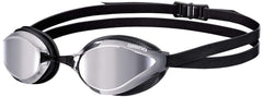 Arena Python Mirror Racing Goggles - Silver/Black | Allens Of Kingsbury