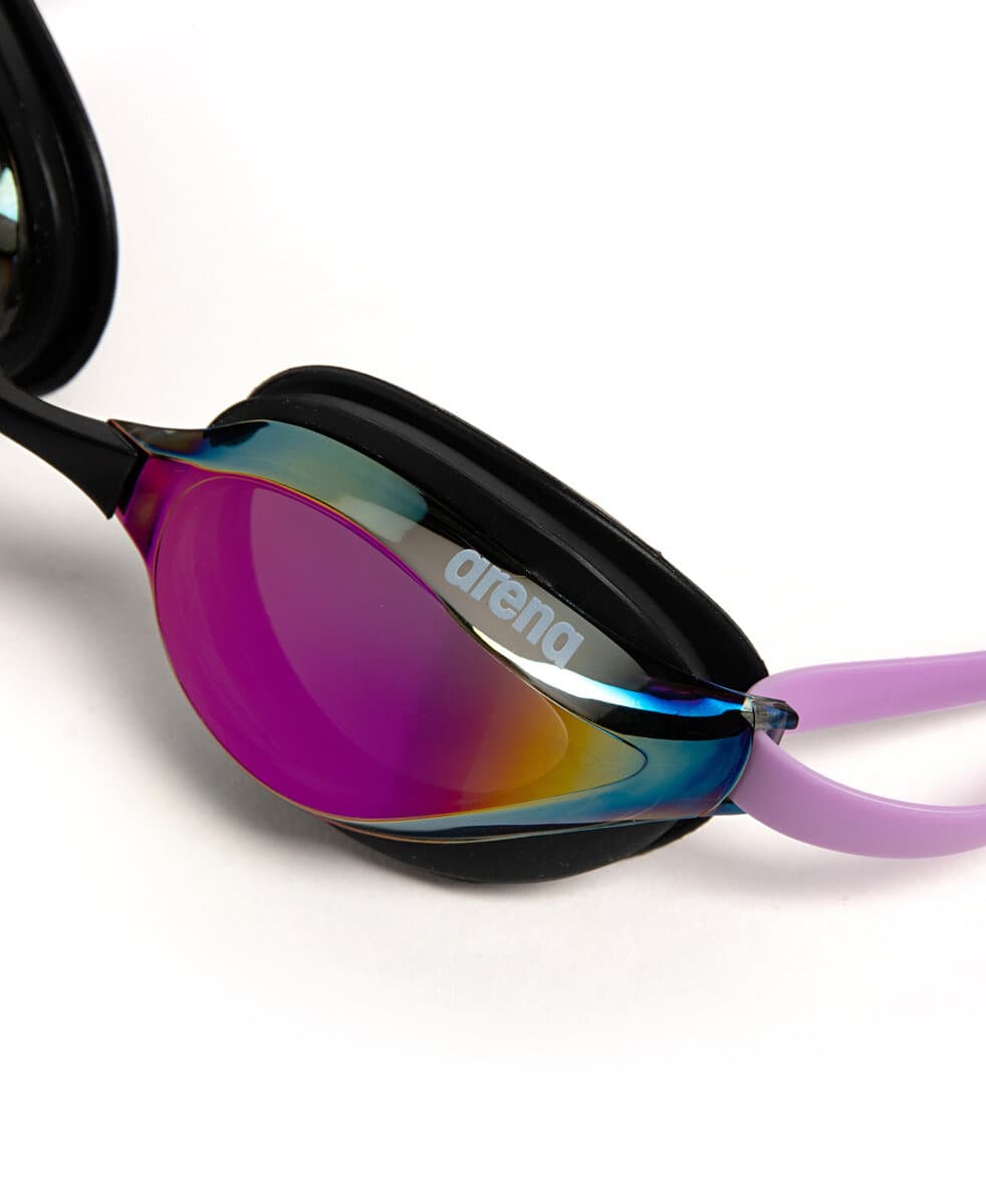 Arena Python Mirror Racing Goggles - Violet/Black/Violet | Allens Of Kingsbury
