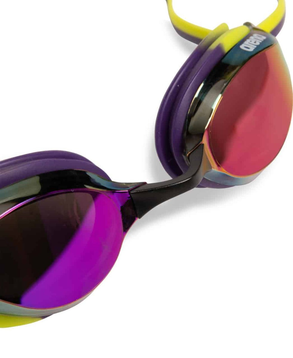 Arena Python Mirror Racing Goggles - Violet/Plum/Lime | Allens Of Kingsbury