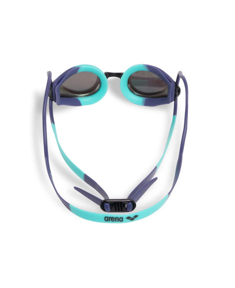 Arena Tracks Mirror Racing Goggles - Turquoise/Water | Allens Of Kingsbury