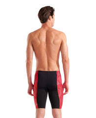Arena Mens Fireflow Swim Jammer - Black/Team Red | Allens Of Kingsbury