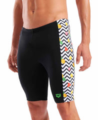 Arena Mens Fruits Swim Jammer - Black/Multi | Allens Of Kingsbury
