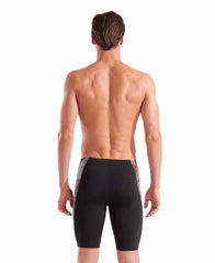 Arena Mens Geometry Swim Jammer - Multi Black/Black | Allens Of Kingsbury