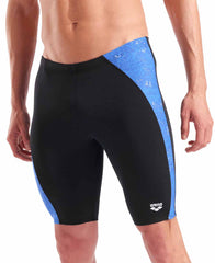 Arena Mens Ribbed Swim Jammer - Black/Royal Multi | Allens Of Kingsbury