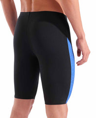 Arena Mens Ribbed Swim Jammer - Black/Royal Multi | Allens Of Kingsbury