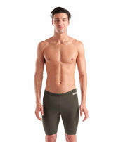 Arena Mens Team Swim Solid Jammer - Dark Sage/White | Allens Of Kingsbury