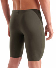 Arena Mens Team Swim Solid Jammer - Dark Sage/White | Allens Of Kingsbury