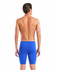 Arena Mens Team Swim Solid Jammer - Neon Blue/Team Orange - Allens Swimwear