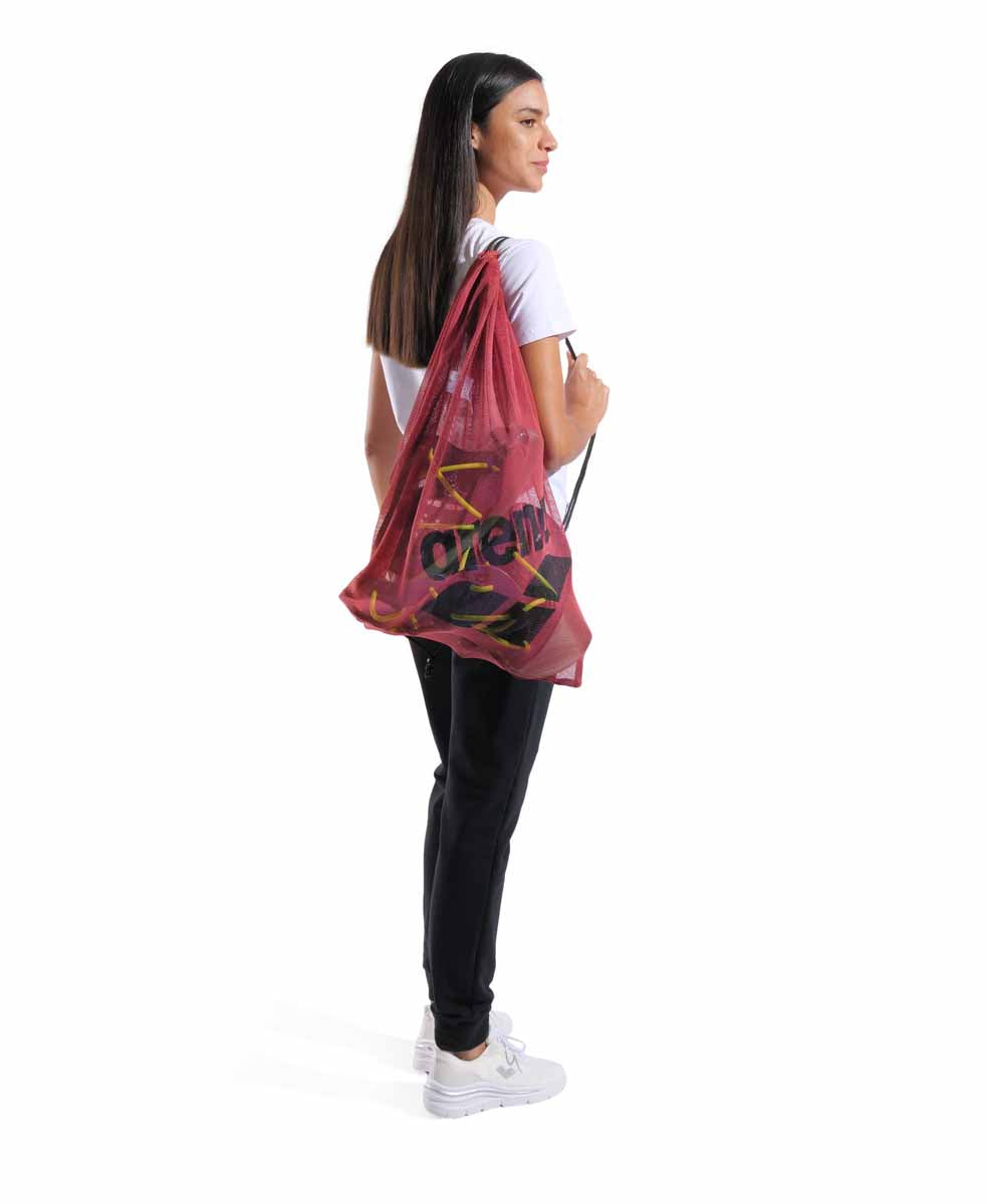 Arena One Go Mesh Bag - Crimson | Allens Of Kingsbury