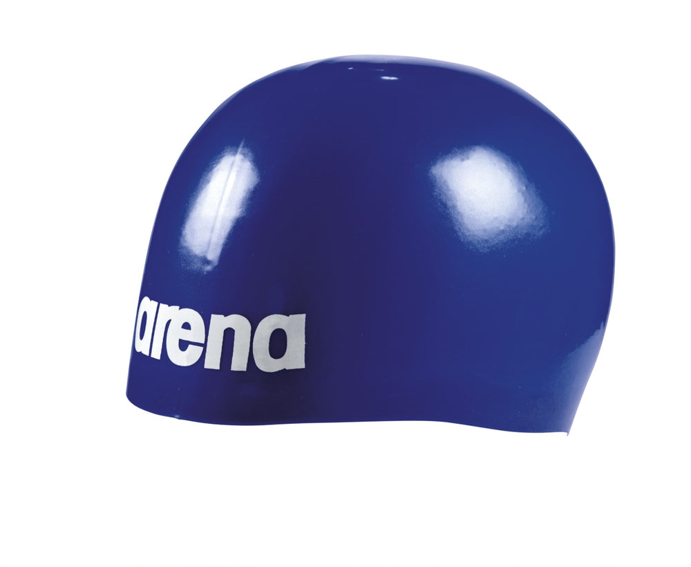 Arena Moulded Pro II Swimming Cap - Navy Blue | Allens Of Kingsbury
