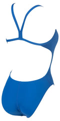 Blue Arena Women's Team Challenge solid swimsuit with sleek design, perfect for competitive swimming and training.