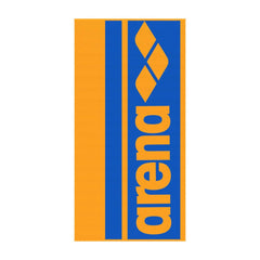 Arena Logotype Jacquard Towel - Parrot/Blue China | Allens Of Kingsbury