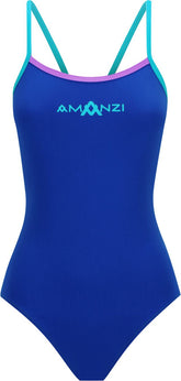 Amanzi Girls Baltix Proback One Piece Swimsuit - Blue/Purple