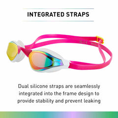 Finis Mach 1 Racing Goggle - Pink Opal | Allens Of Kingsbury